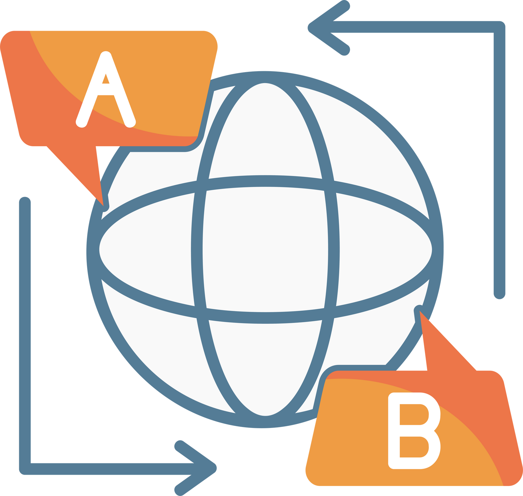 Multi-Language Support Icon